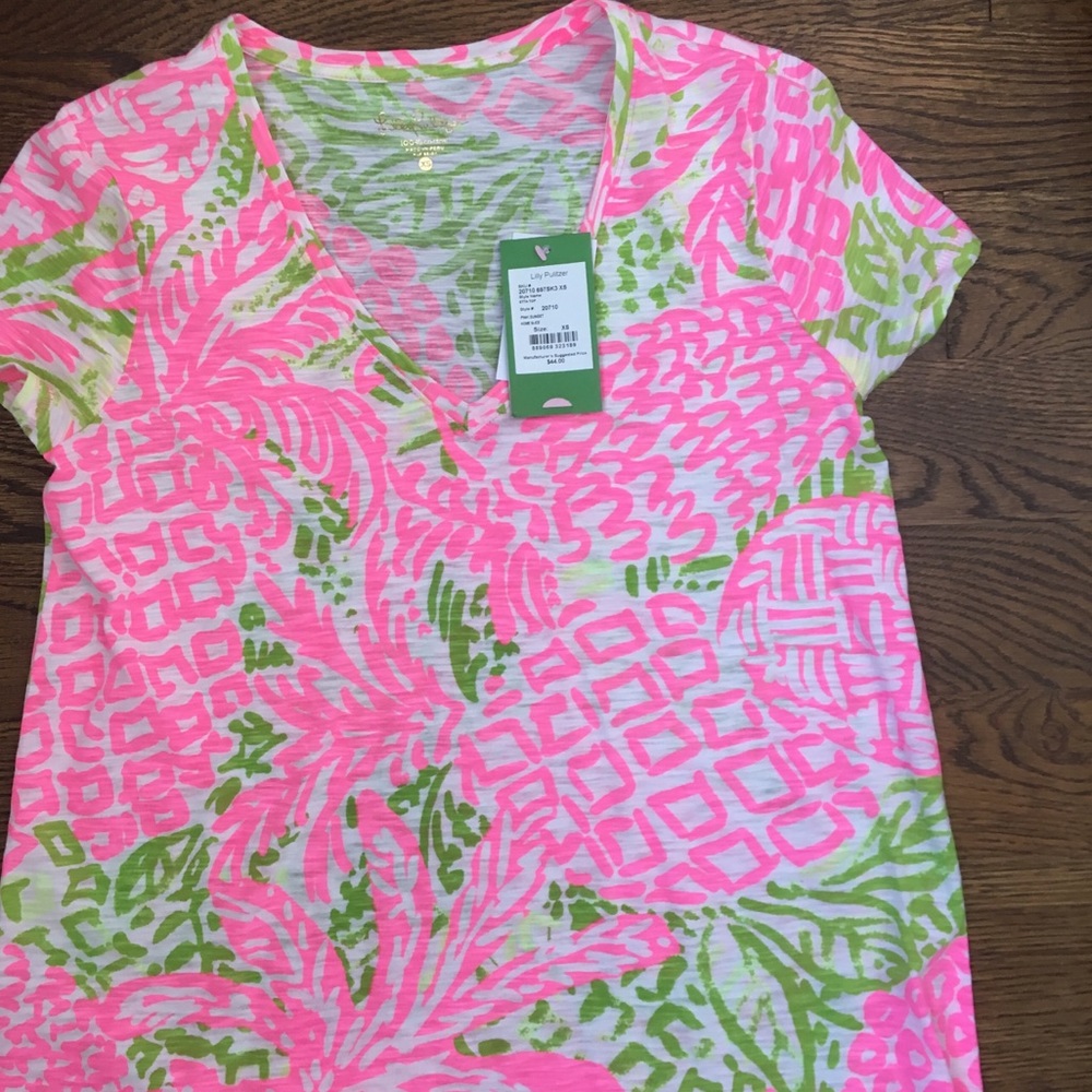 Lilly Pulitzer top size xs Etta Top